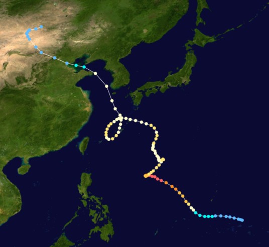 台风丽塔