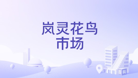 岚灵花鸟市场
