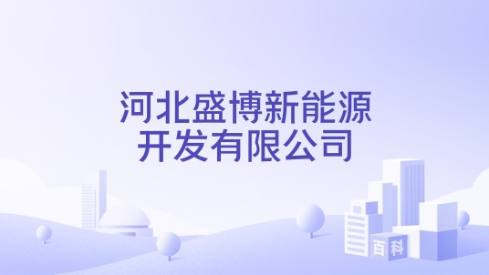 河北盛博新能源开发有限公司