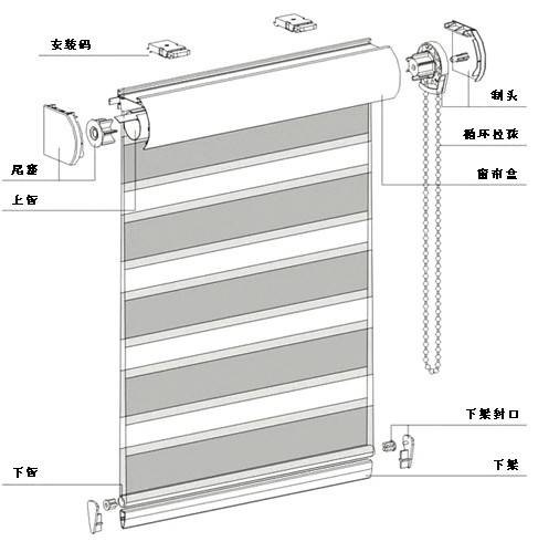 电动百叶窗帘