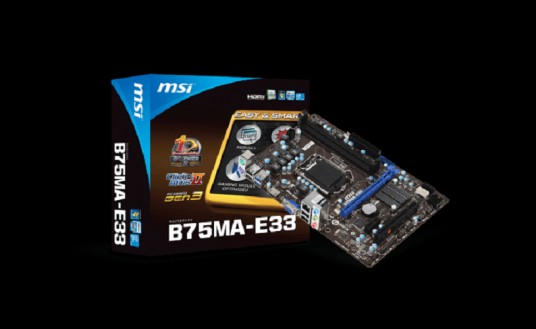 msi微星B75MA-E33
