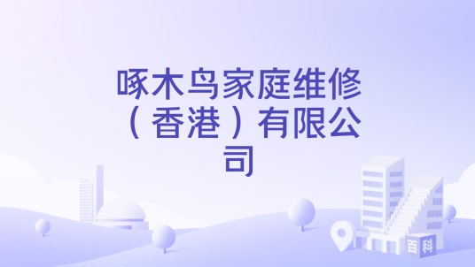 啄木鸟家庭维修（香港）有限公司