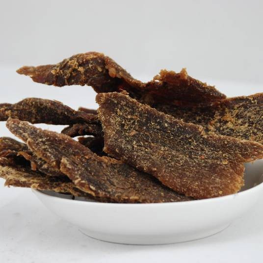 土法加工牛肉干