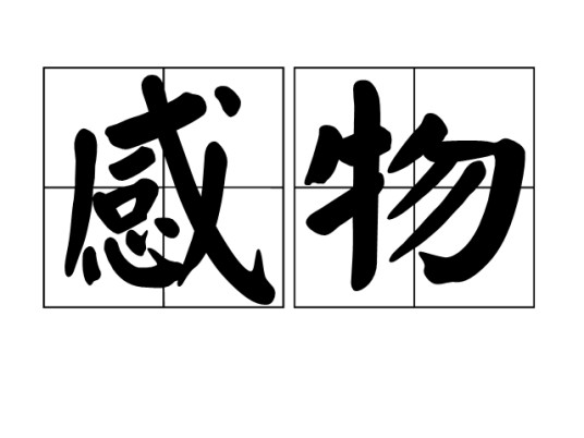 感物（中国古代文学批评术语）