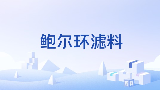 鲍尔环滤料
