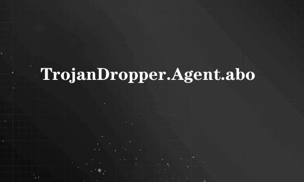 TrojanDropper.Agent.abo