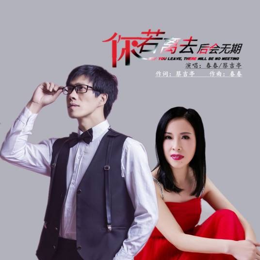 你若离去后会无期（春春、蔡吉亭演唱的国语流行单曲）