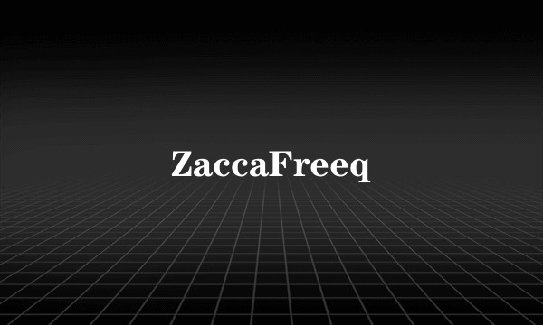 ZaccaFreeq