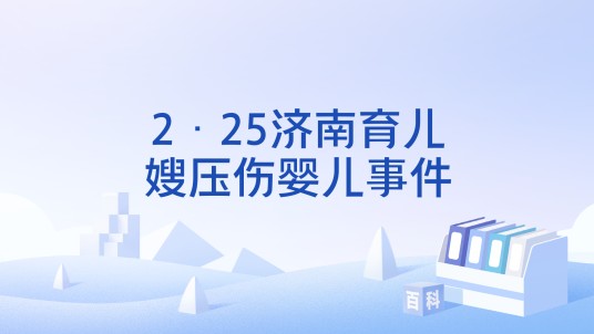 2·25济南育儿嫂压伤婴儿事件