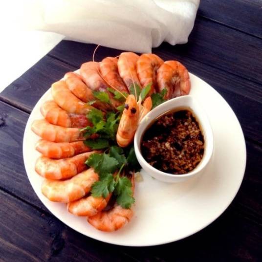 白灼虾蘸汁