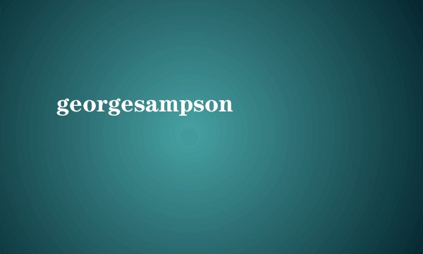 georgesampson