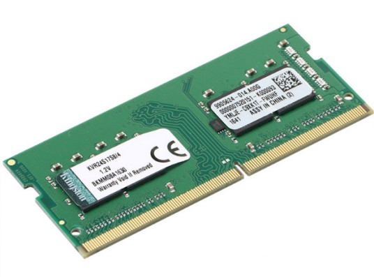 金士顿低电压版 8GB DDR4 2400(KVR24S17S8/8)