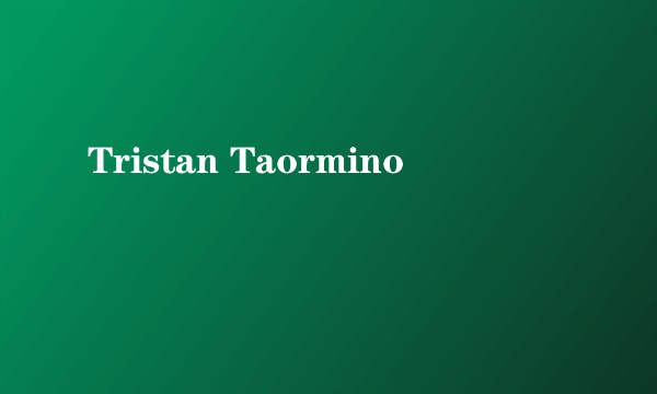 Tristan Taormino