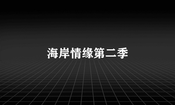 海岸情缘第二季