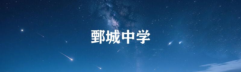 鄄城中学