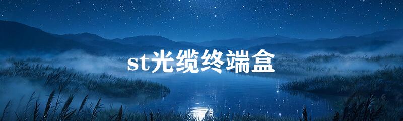 st光缆终端盒