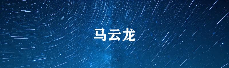 马云龙