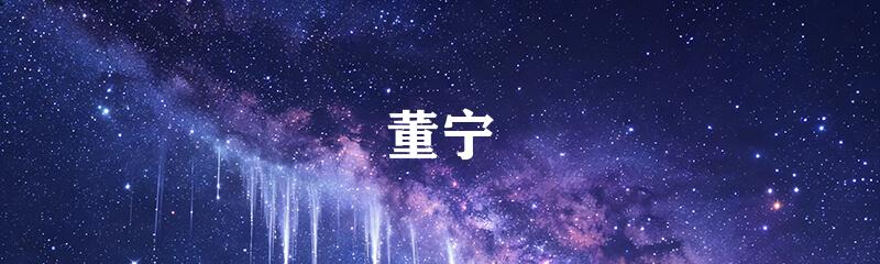 董宁